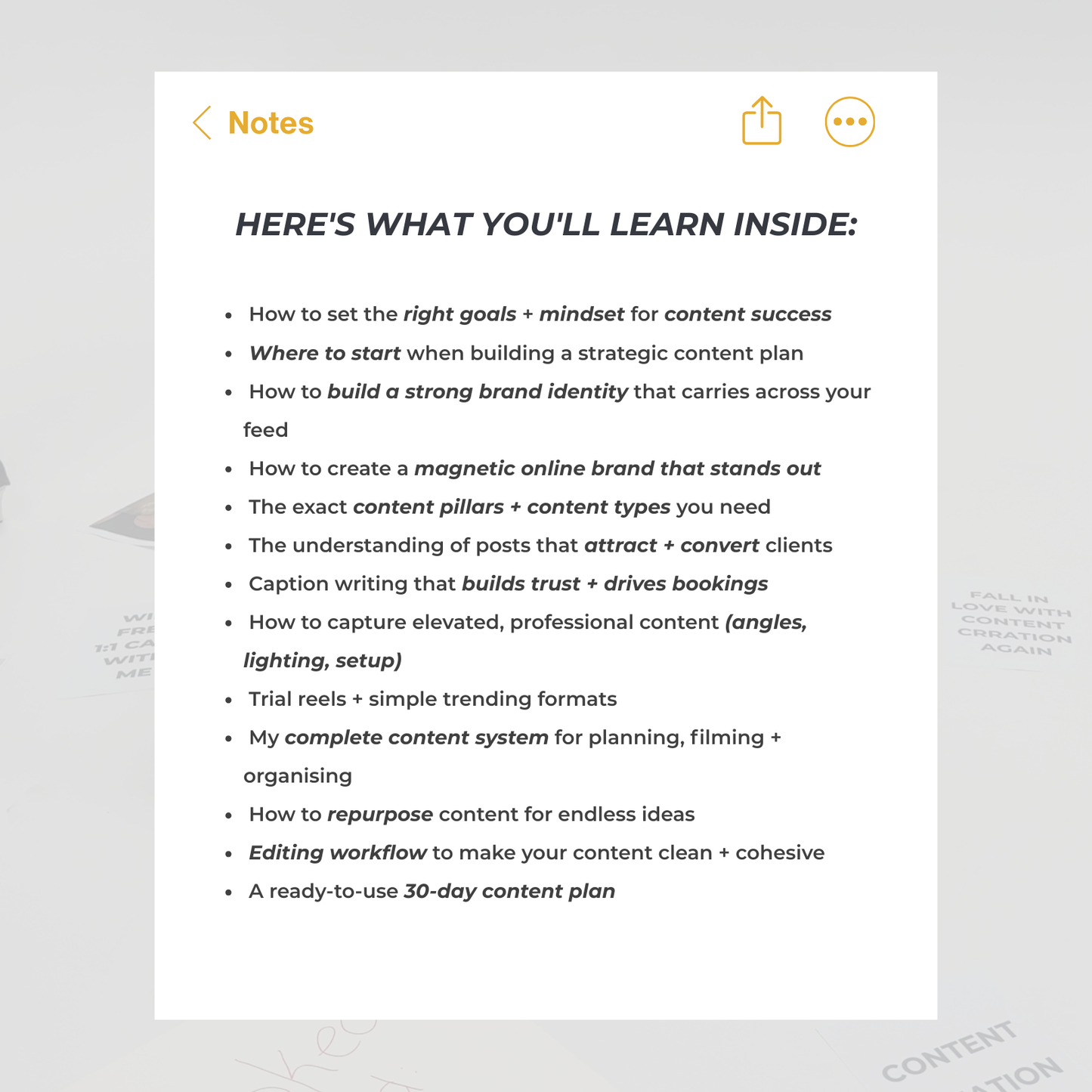 CONTENT CREATION EBOOK: Plan Create & Grow on Social Media