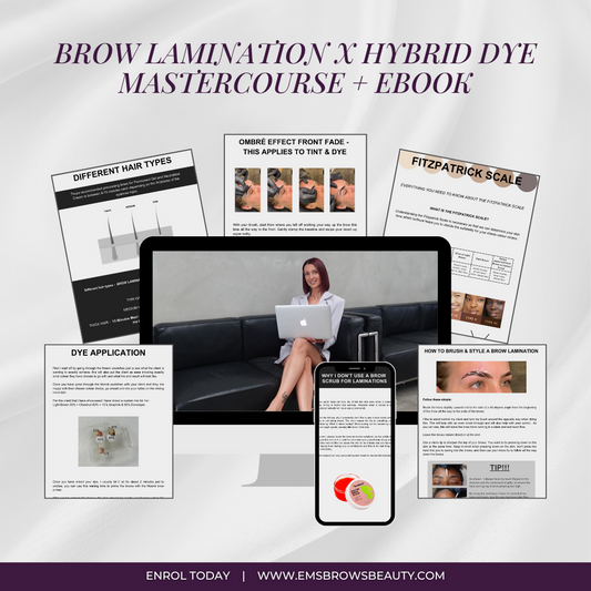 Brow Lamination X Hybrid Dye Course