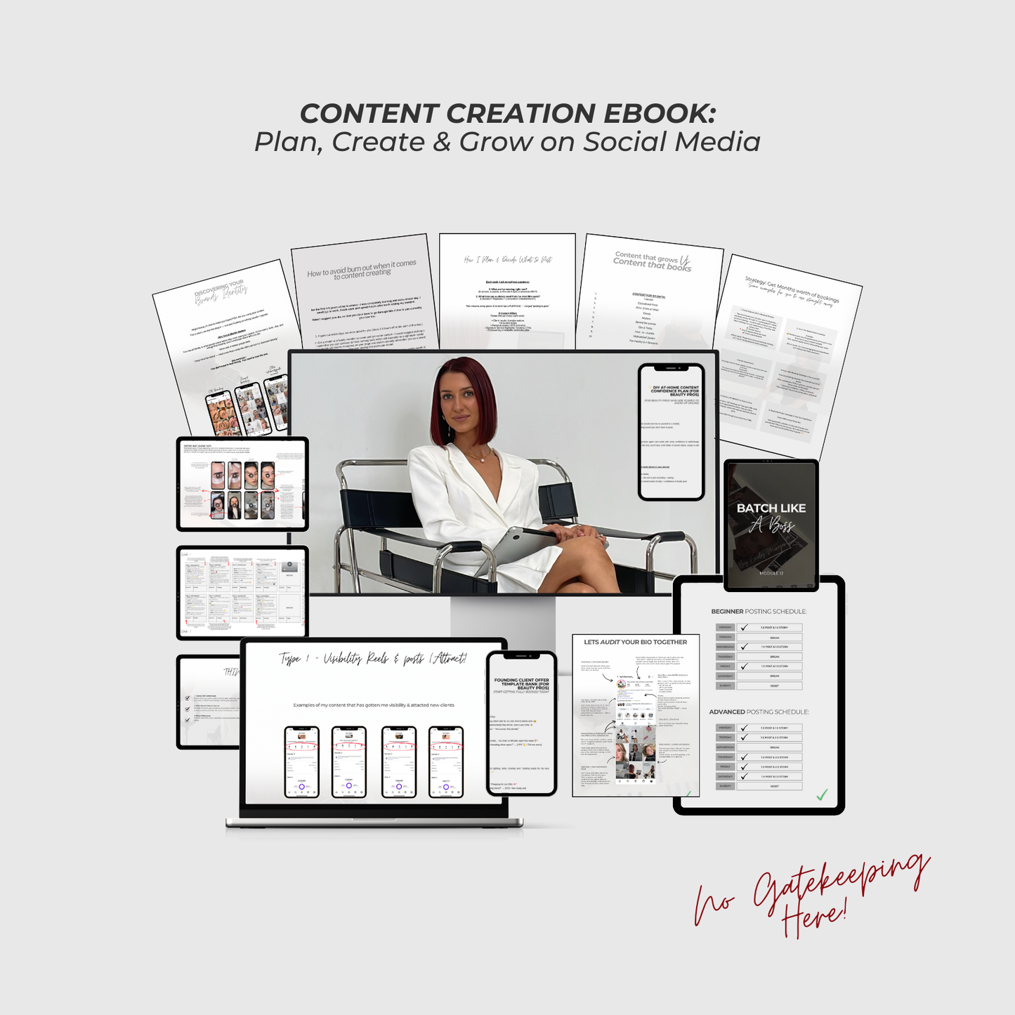 CONTENT CREATION EBOOK: Plan Create & Grow on Social Media